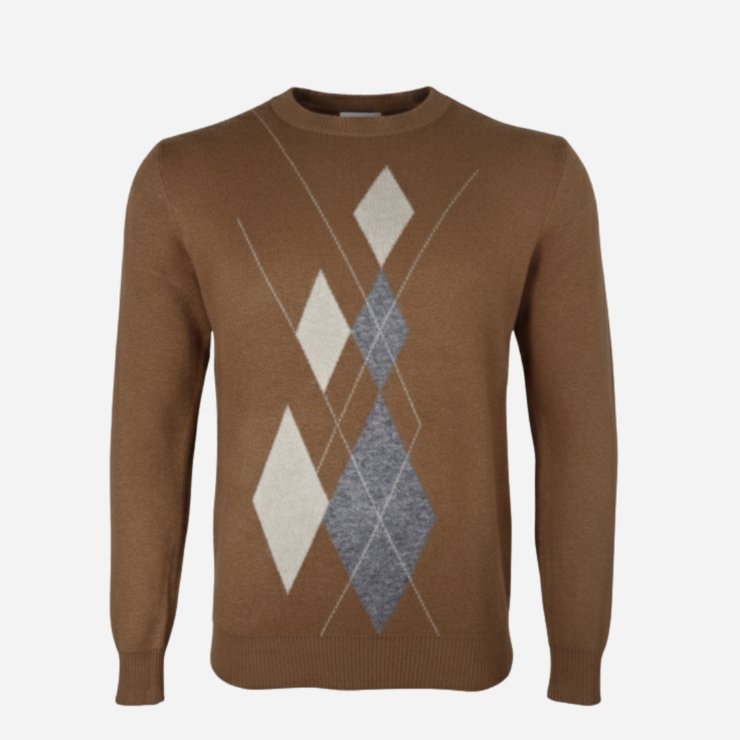 Suéter de Caballero De-Niko Moca