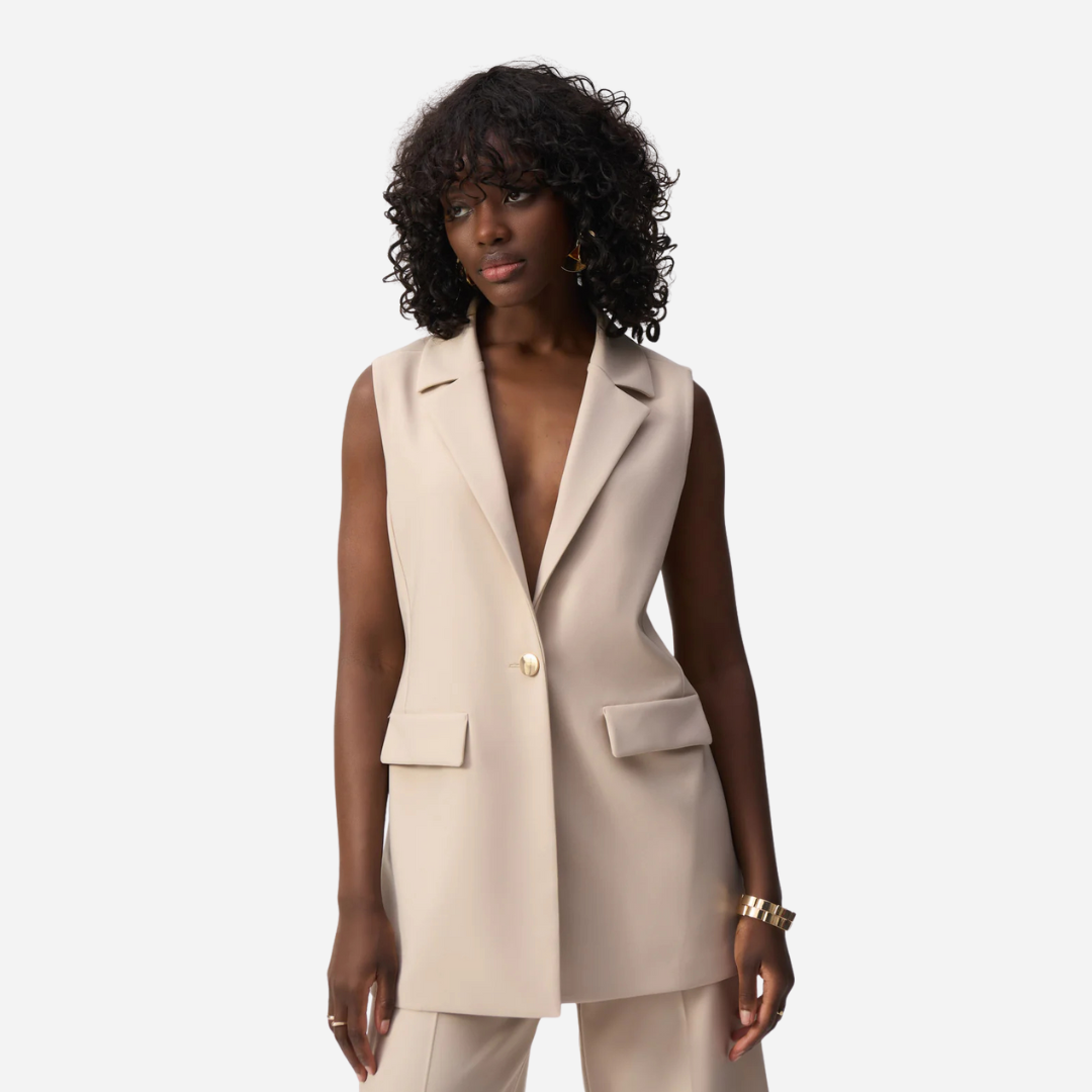 Chaleco Dama Joseph Ribkoff Parchment