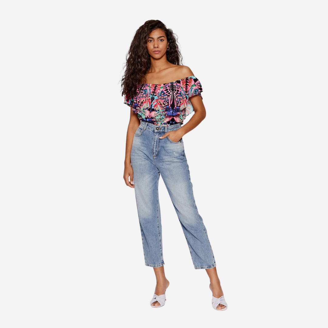 Ripley - BLUSA DESIGUAL PARA MUJER 20WWCW77