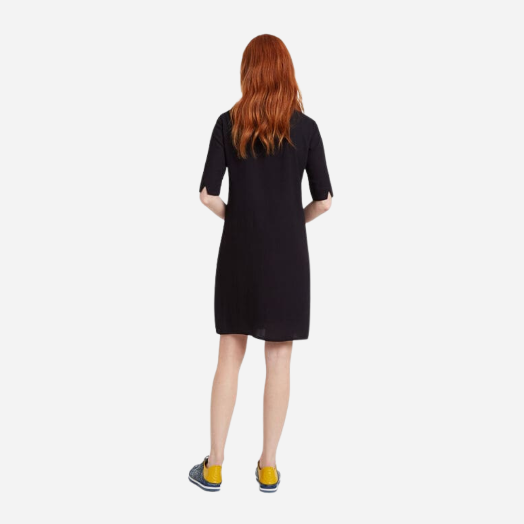 Vestido Dama Desigual Negro