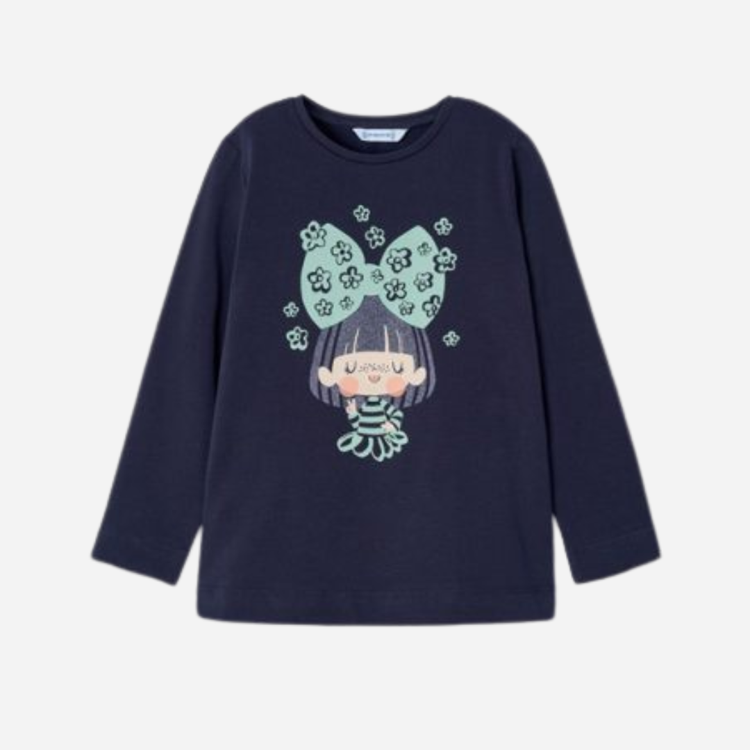 Playera Niña Mayoral Marino