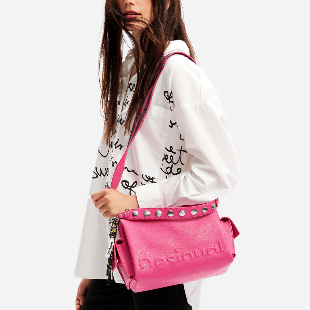 Bolsa Dama Desigual Fucsia