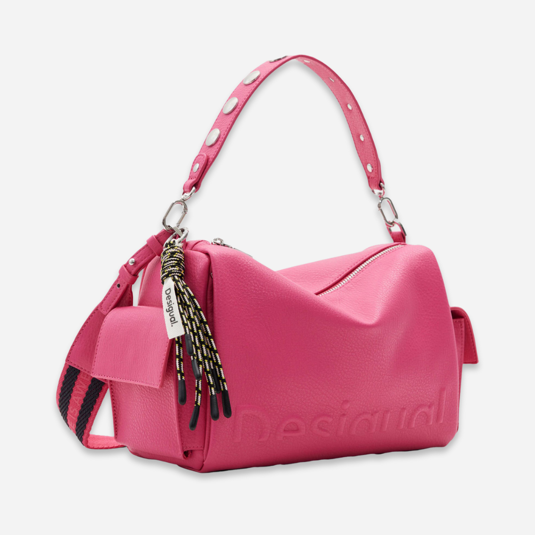 Bolsa Dama Desigual Fucsia