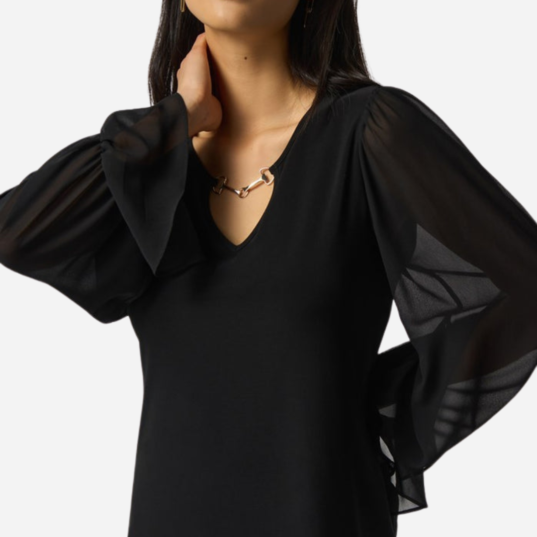 Blusa Dama Joseph Ribkoff Negro