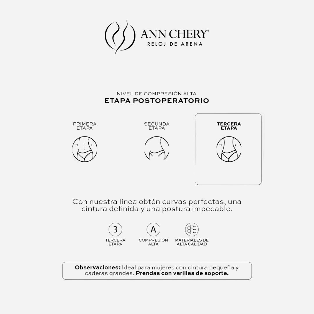 Faja Dama Ann Chery Black