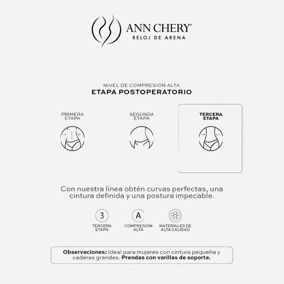 Faja Dama Ann Chery Beige