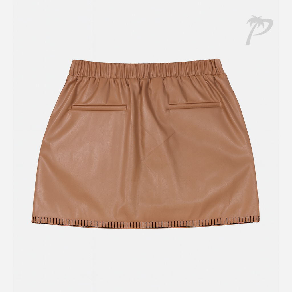 Falda Dama Strut&Bolt Tan/Black