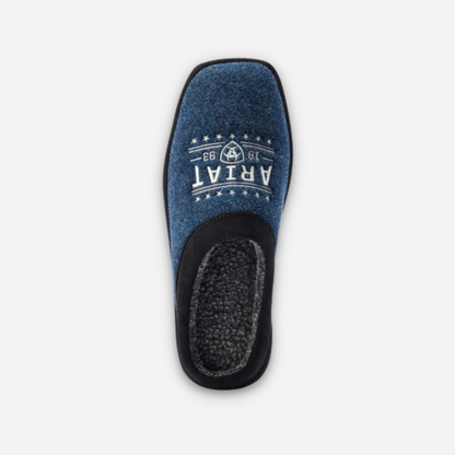 Pantufla Caballero Ariat Navy