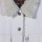 Chamarra de Dama Levi's Sherpa-Trucker Ecru