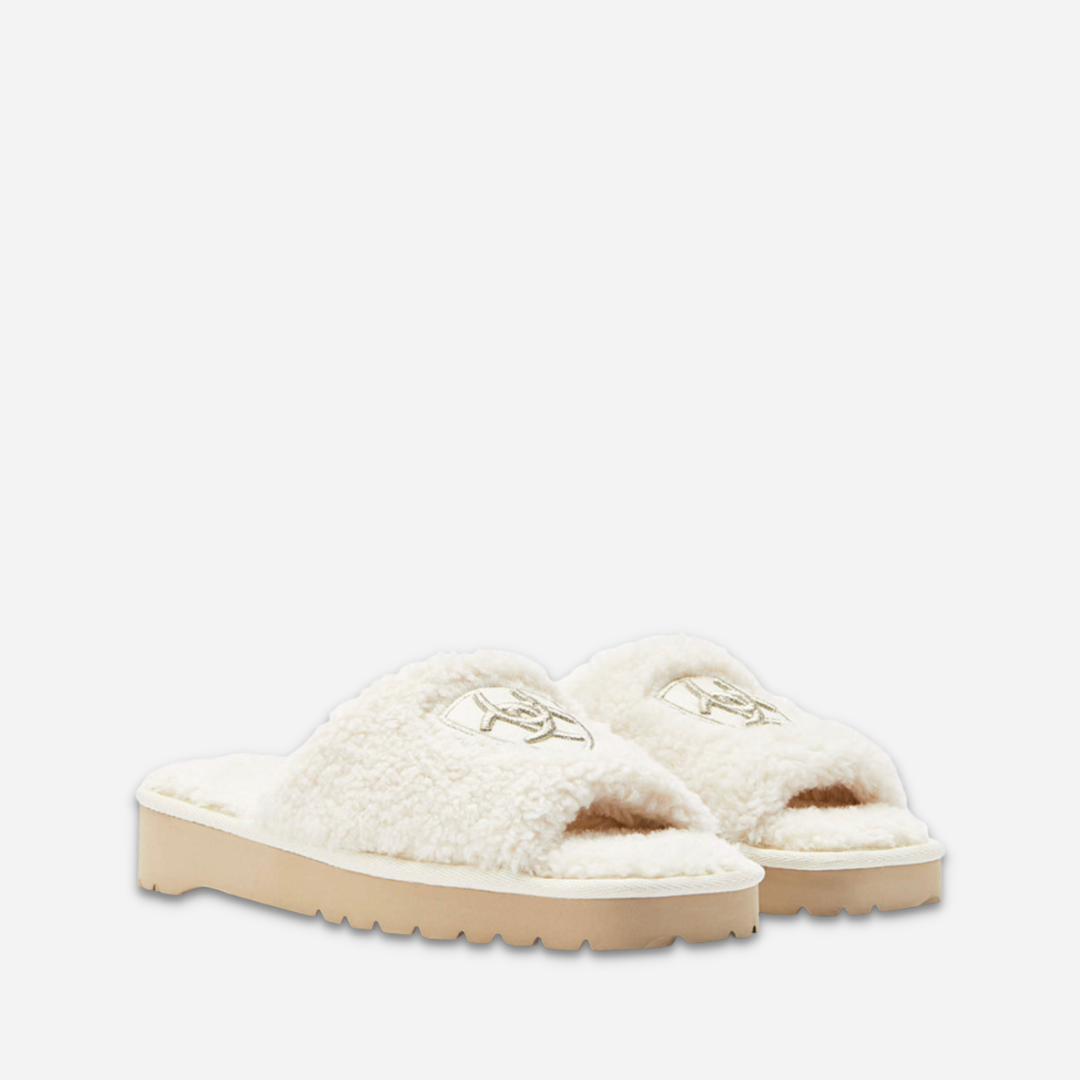 Pantufla Dama Ariat Cream