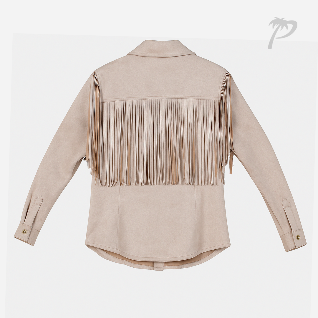 Chaqueta de Dama Saints & Hearts Beige