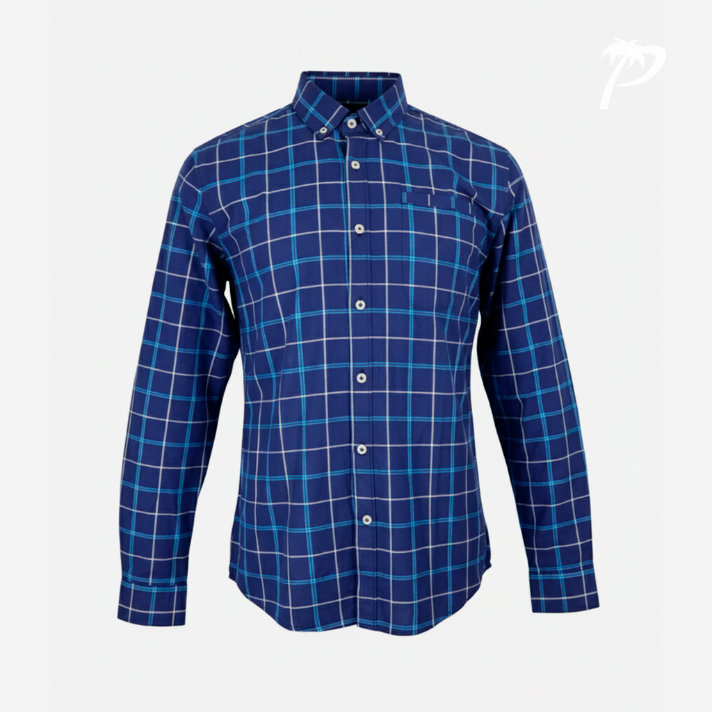 Camisa Caballero Stone-Rose Azul
