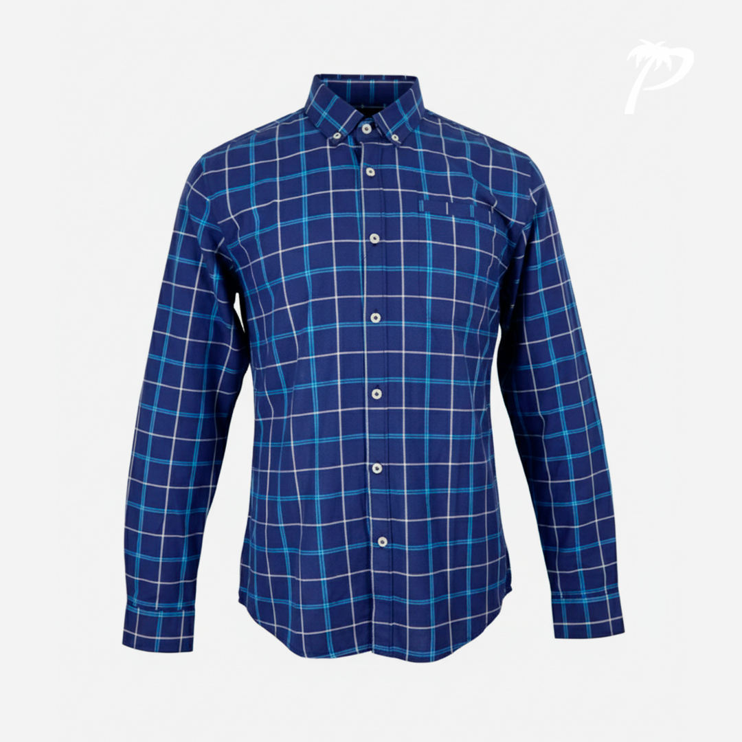 Camisa Caballero Stone-Rose Azul