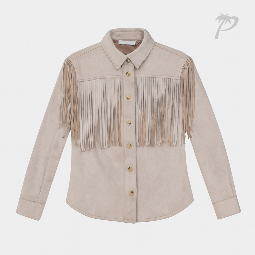 Chaqueta de Dama Saints & Hearts Beige