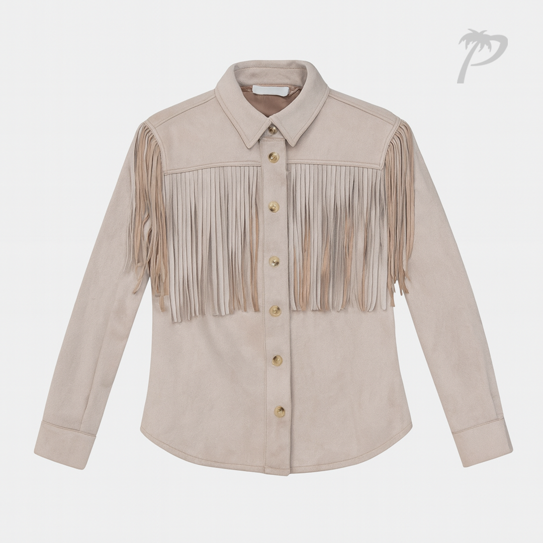 Chaqueta de Dama Saints & Hearts Beige