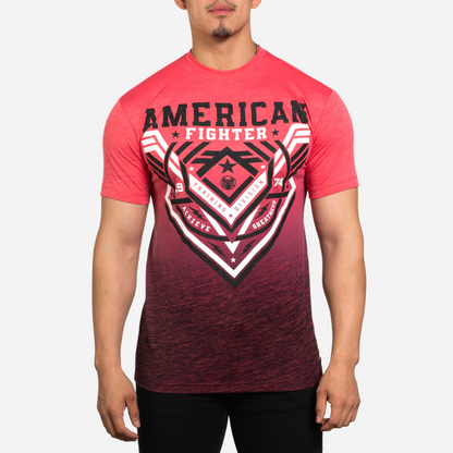 Playera American Fighter Coral