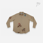 Camisa de Dama Blueb Camel