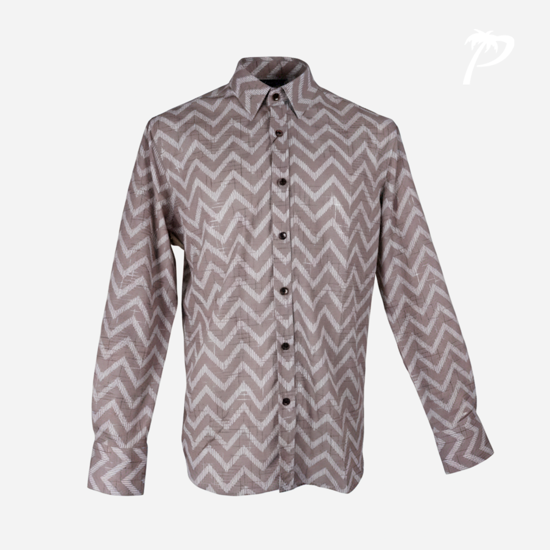 Camisa Caballero De-Niko Beige
