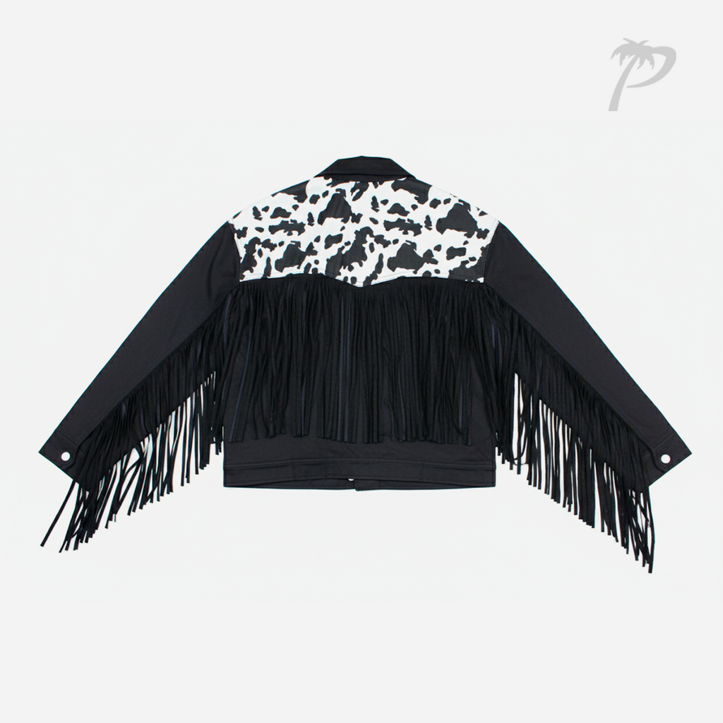 Chamarra de Dama Saints & Hearts Black