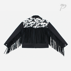 Chamarra de Dama Saints & Hearts Black