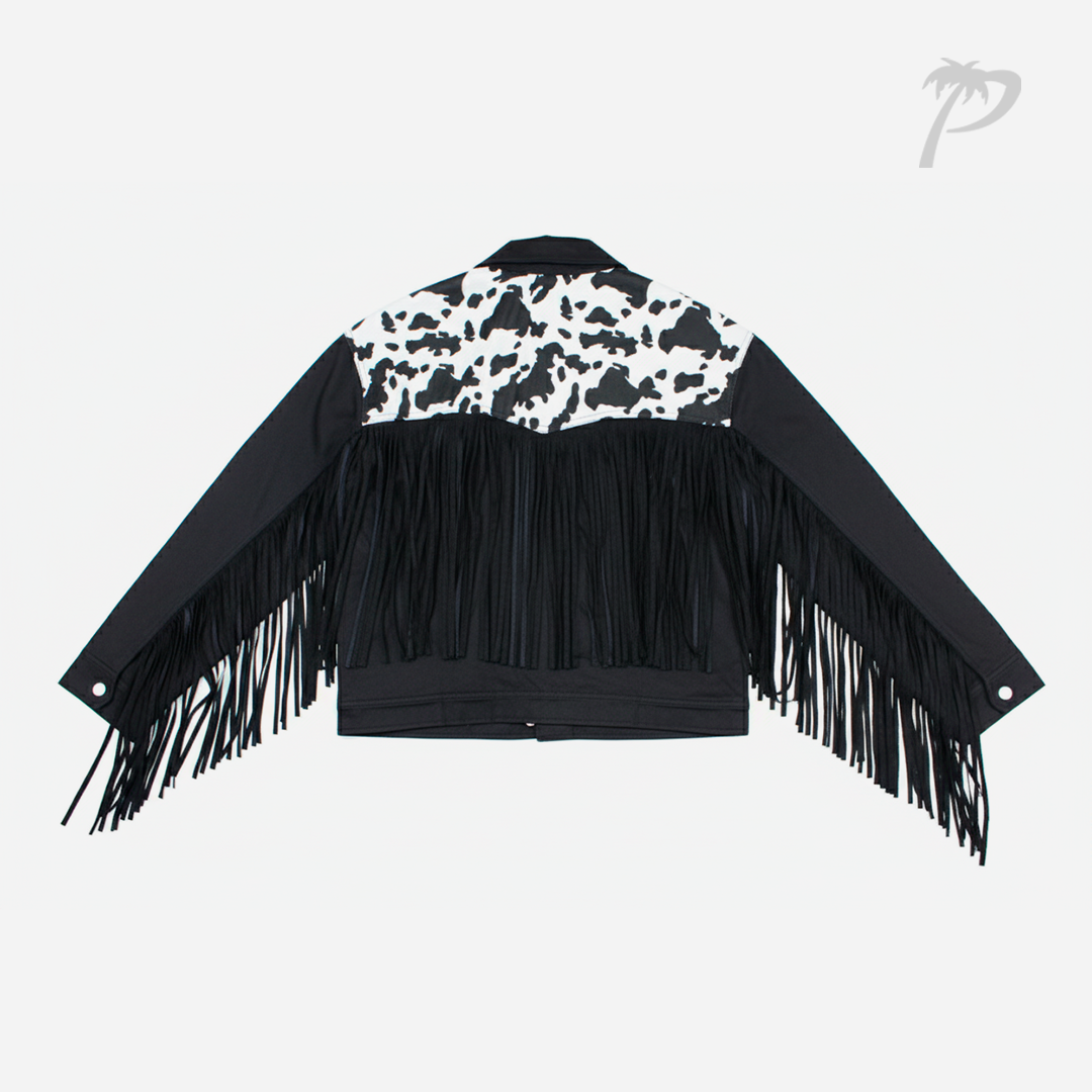 Chamarra de Dama Saints & Hearts Black