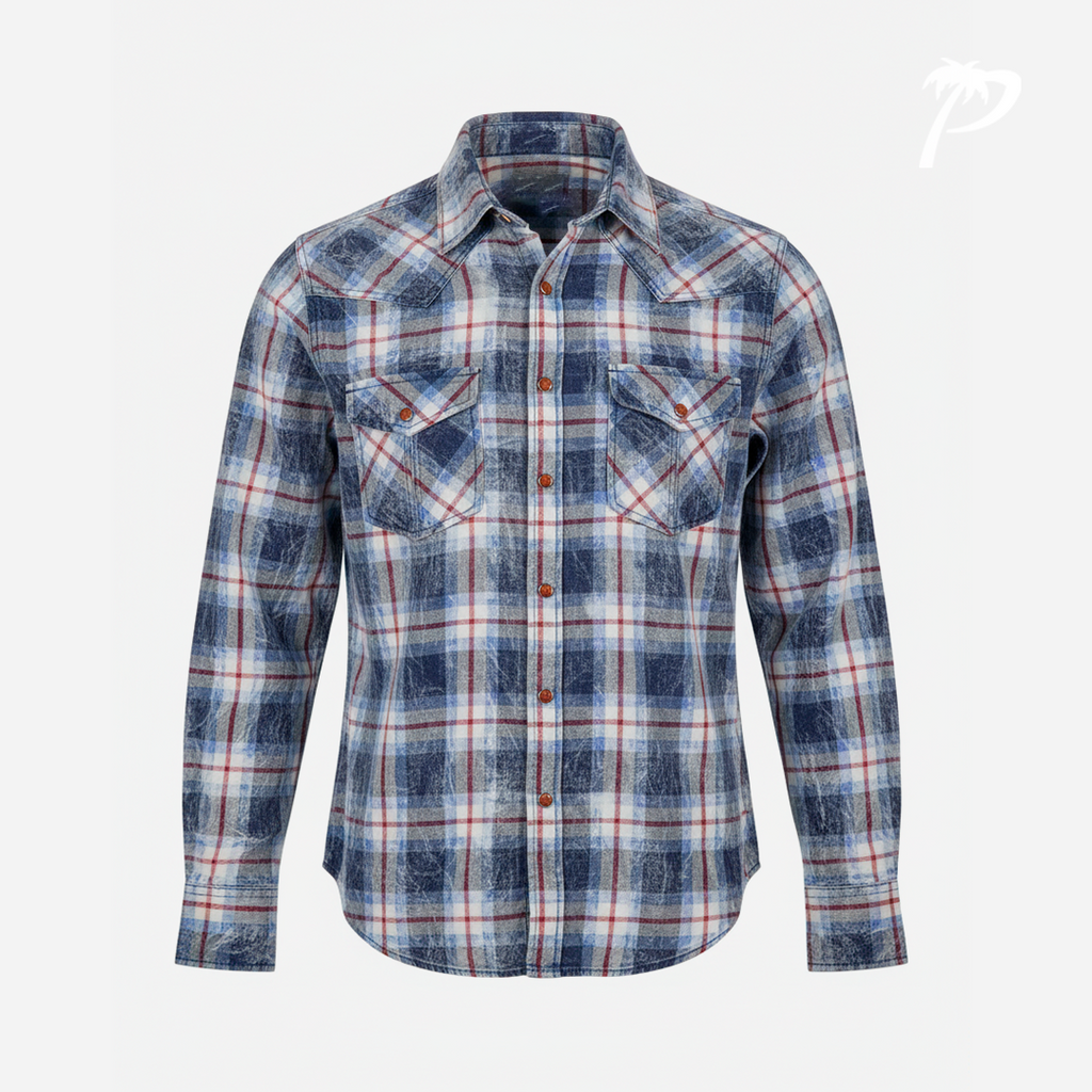 Camisa Caballero Cuadra Denims