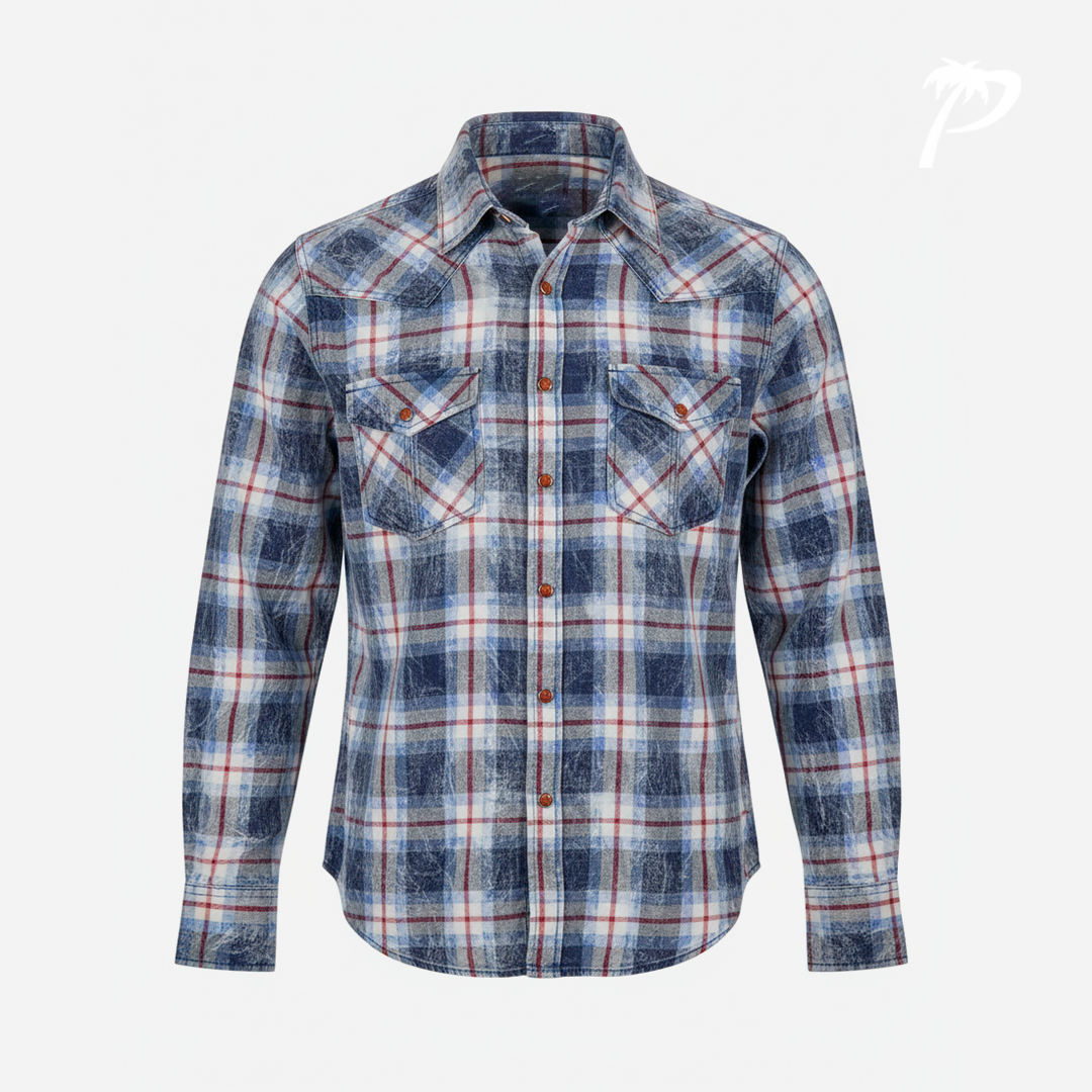 Camisa Caballero Cuadra Denims