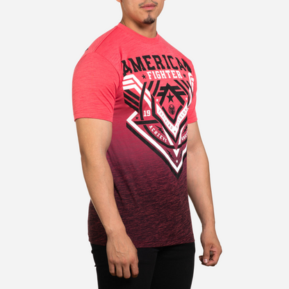 Playera American Fighter Coral