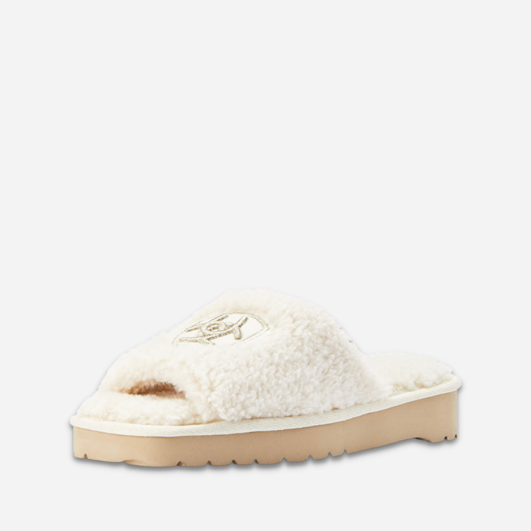 Pantufla Dama Ariat Cream