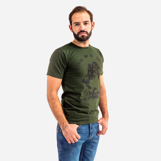 Playera Caballero Denver Vaquera