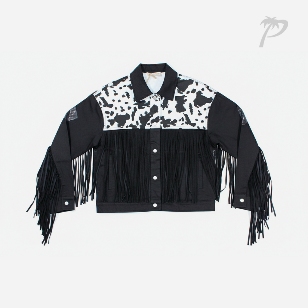 Chamarra de Dama Saints & Hearts Black