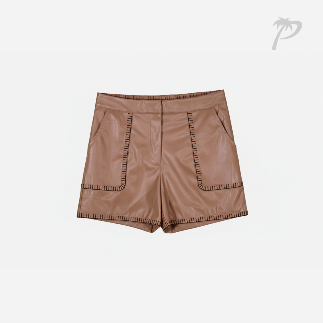 Short de Dama Strut&Bolt Tan/Black