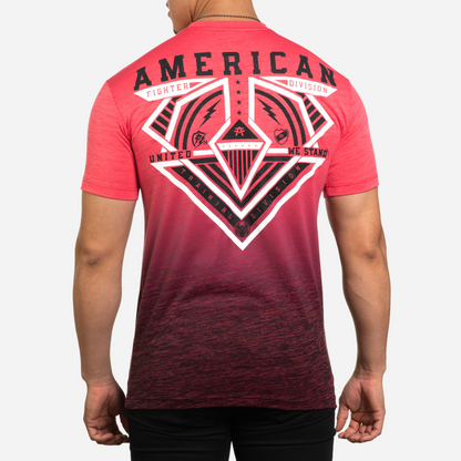 Playera American Fighter Coral