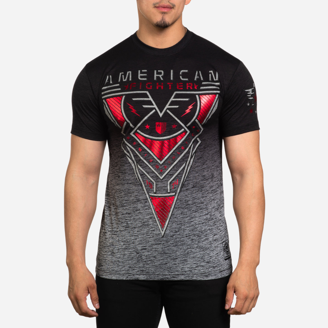 Playera American Fighter Black Mass