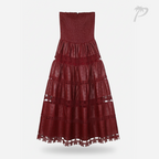 Vestido de Dama Strut&Bolt Burgundy