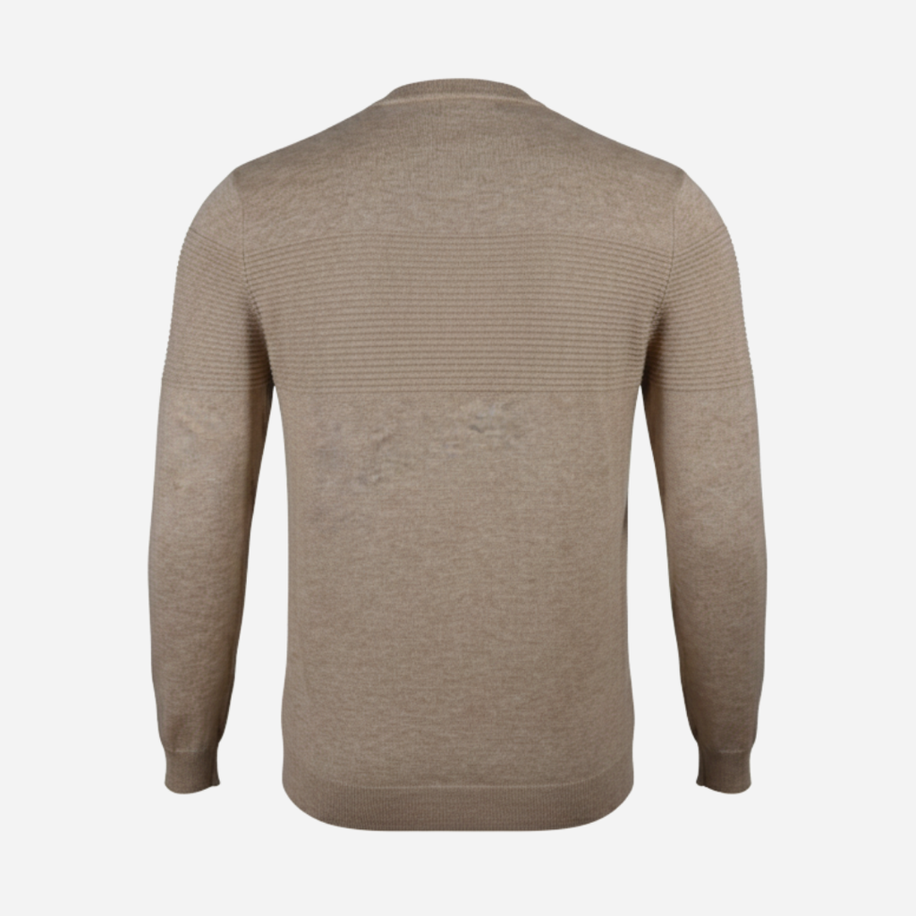 Suéter de Caballero De-Niko Beige