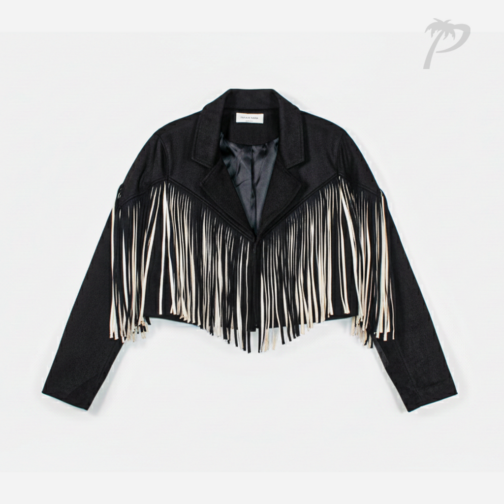 Chamarra de Dama Saints & Hearts Black