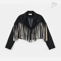 Chamarra de Dama Saints & Hearts Black