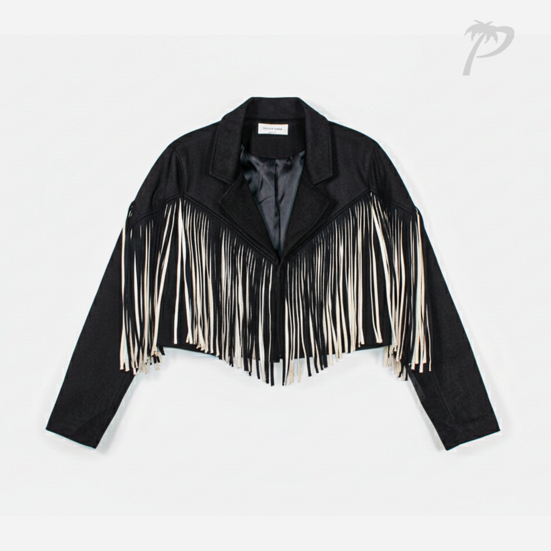 Chamarra de Dama Saints & Hearts Black