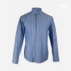 Camisa Caballero Alberto Olguin Azul