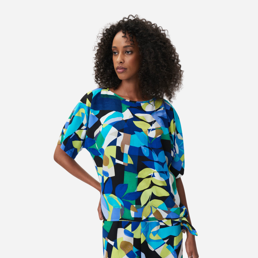 Blusa Dama Joseph Ribkoff Black Multicolor