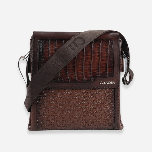 Bolso Caballero Cuadra Cafe