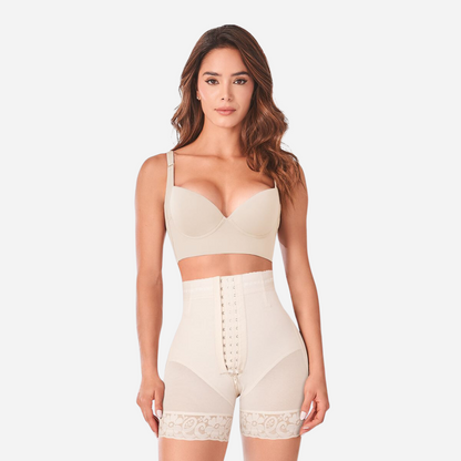 Faja Dama Ann Chery Short Beige