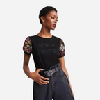 Blusa Dama Desigual Negro