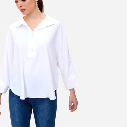 Blusa Dama Joseph-Ribkoff Vanilla