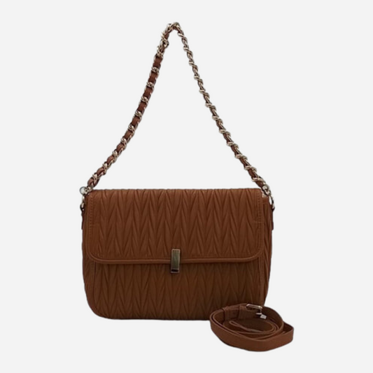 Bolsa Dama Mm Italy Camel