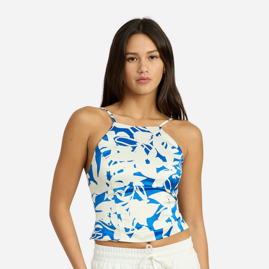 Blusa Dama Emory Park Blue-White