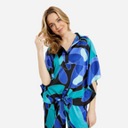 Blusa Dama Joseph Ribkoff Black Multicolor