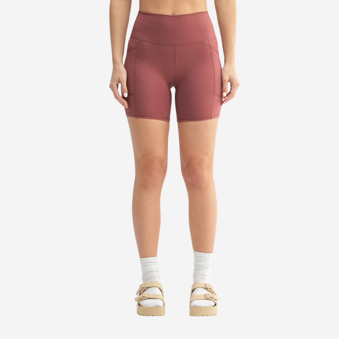 Short Dama Mono B Red Pear