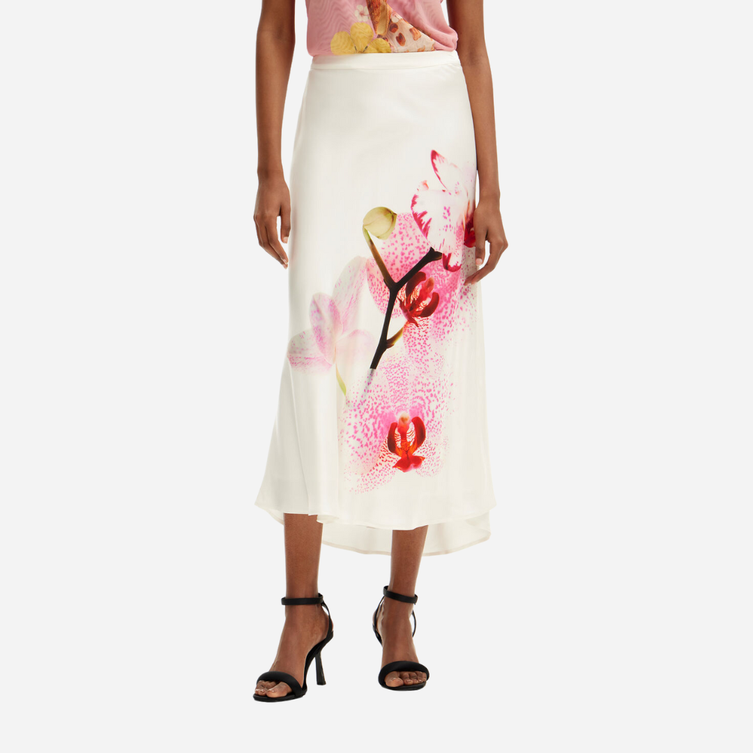 Falda Dama Desigual Orchid